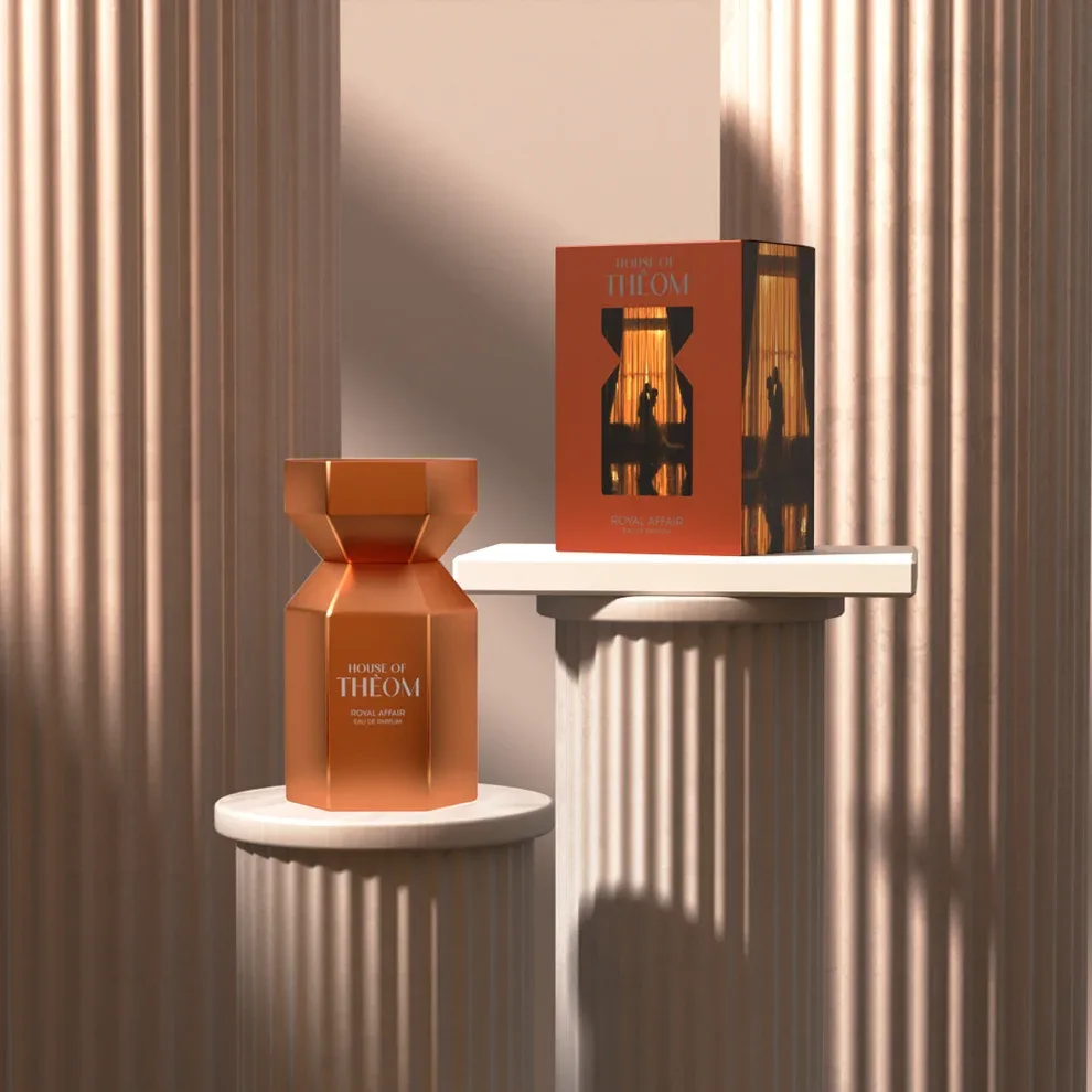 HOUSE OF THEOM Royal Affair parfimērijas ūdens ar bergamotes, karameles un ciedrkoka notīm, 75 ml - Image 3