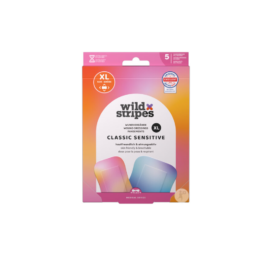 WILD STRIPES Classic Sensitive XL Cloud Kiss brūču plāksteri, 5 gab.