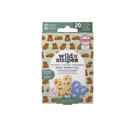 WILD STRIPES Kids Viral Cuties hipoalerģiski un ādai draudzīgi plāksteri, 20 gab.