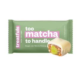 TREATFULS baltās šokolādes tāfelīte ar matcha pildījumu Too Matcha to Handle, 40 g