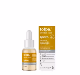 TOŁPA Lipidro barojošs un atjaunojošs seruma eļļa sausai un jutīgai ādai, 30 ml