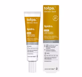 TOŁPA Lipidro S.O.S. atjaunojošs sejas krēms-balzams sausai un jutīgai ādai ar babasu eļļu, 40 ml