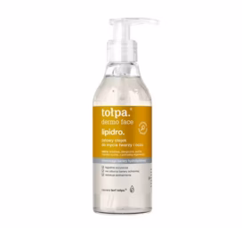 TOŁPA Lipidro želejveida eļļa sejas un acu zonas attīrīšanai ar babasu eļļu un keramīdiem, 195 ml