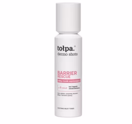 TOŁPA Dermo Shots BARRIER RESCUE nomierinošs pienains sejas toniks ar glicerīnu un keramīdiem, 120 ml