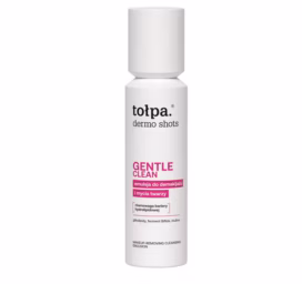 TOŁPA Dermo Shots GENTLE CLEAN sejas attīroša un dekoratīvās kosmētikas noņemšanas emulsija, 120 ml
